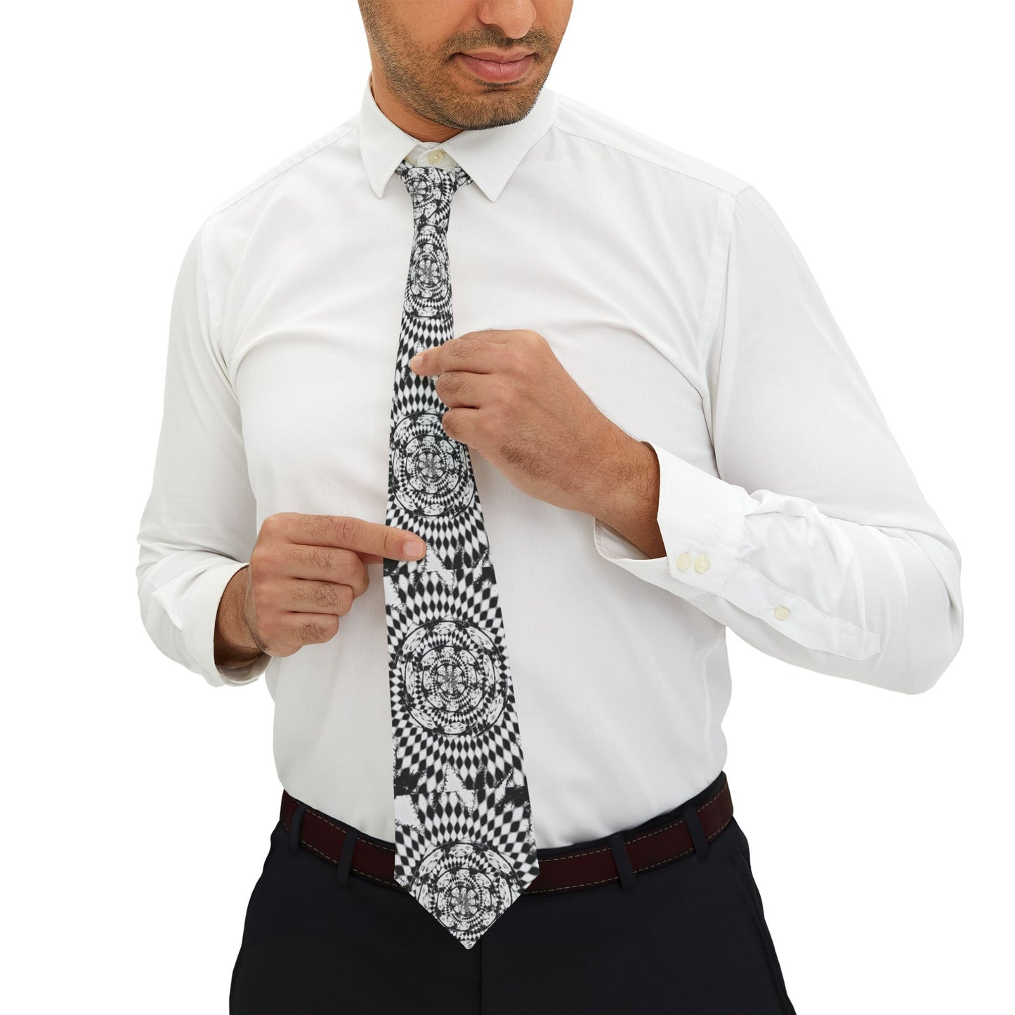 Acid B&W Necktie