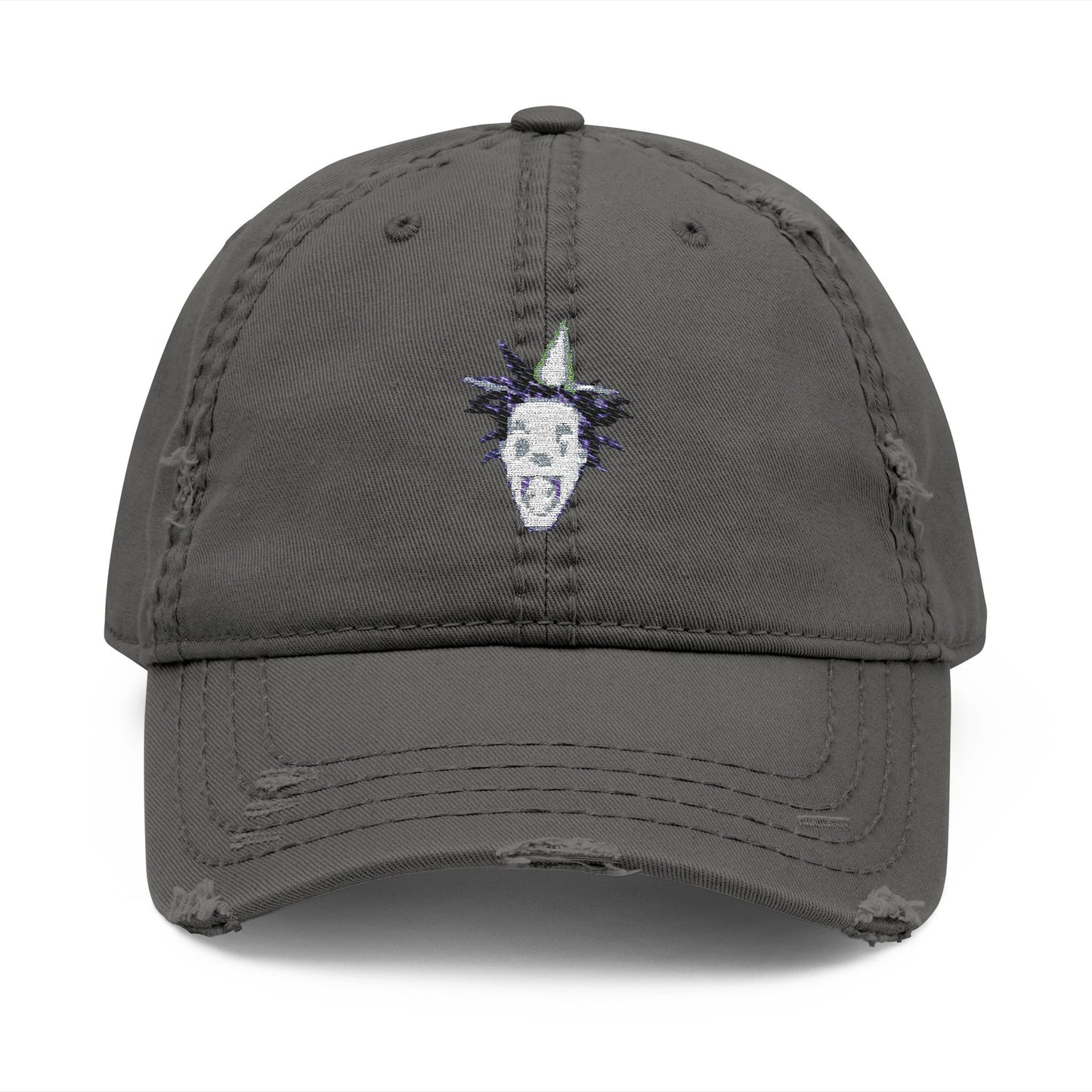 Distressed Dad Hat (Embroidery)
