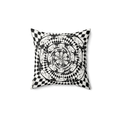 Acid B&W Pillow