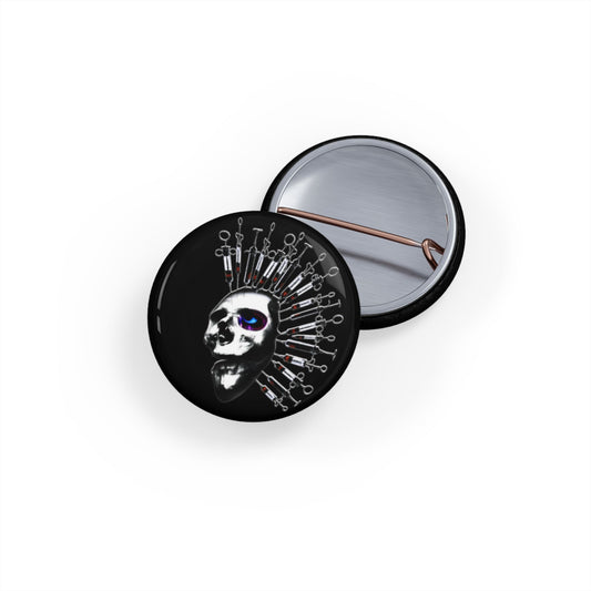 Syringe Punk Pin
