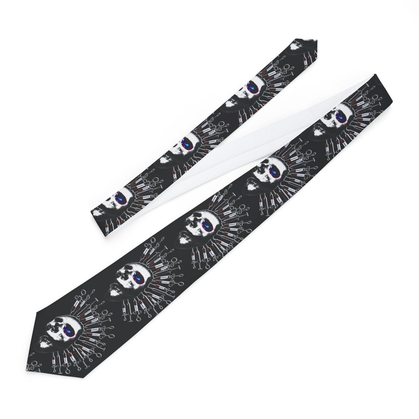 Syringe Punk Necktie