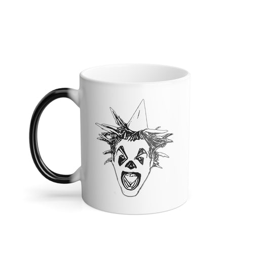 Color Changing Art Mug, Unique Gift for Coffee Lovers, Fun Kitchen Decor, Heat Sensitive Mug, Customizable Drinkware