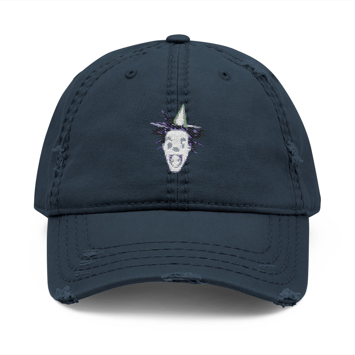 Distressed Dad Hat (Embroidery)