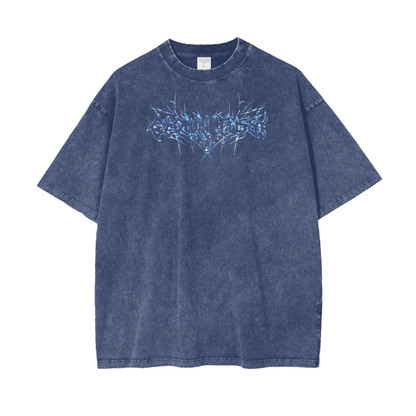 CLUSSY Acid Wash Oversize T-Shirt