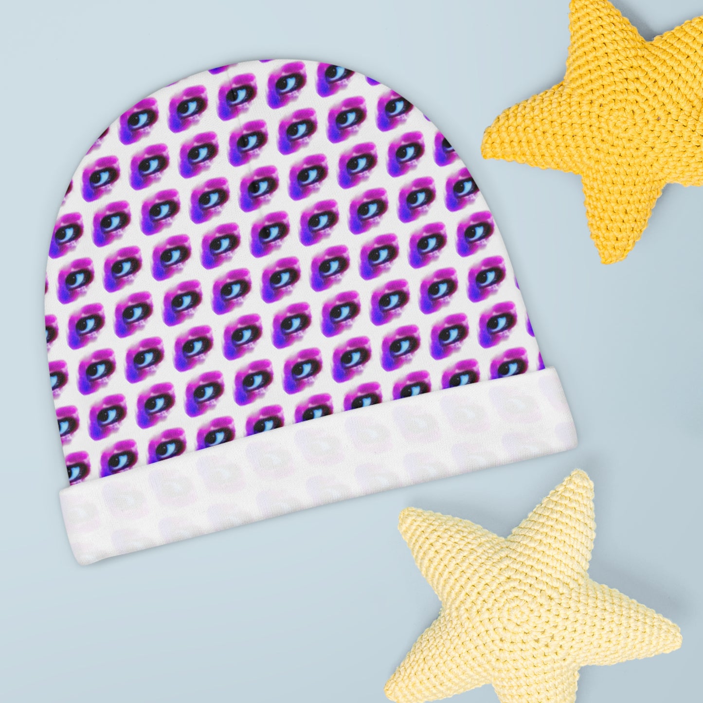 BRUISED EYE BABY BEENIE