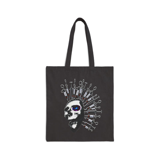 Syringe Punk Tote Bag