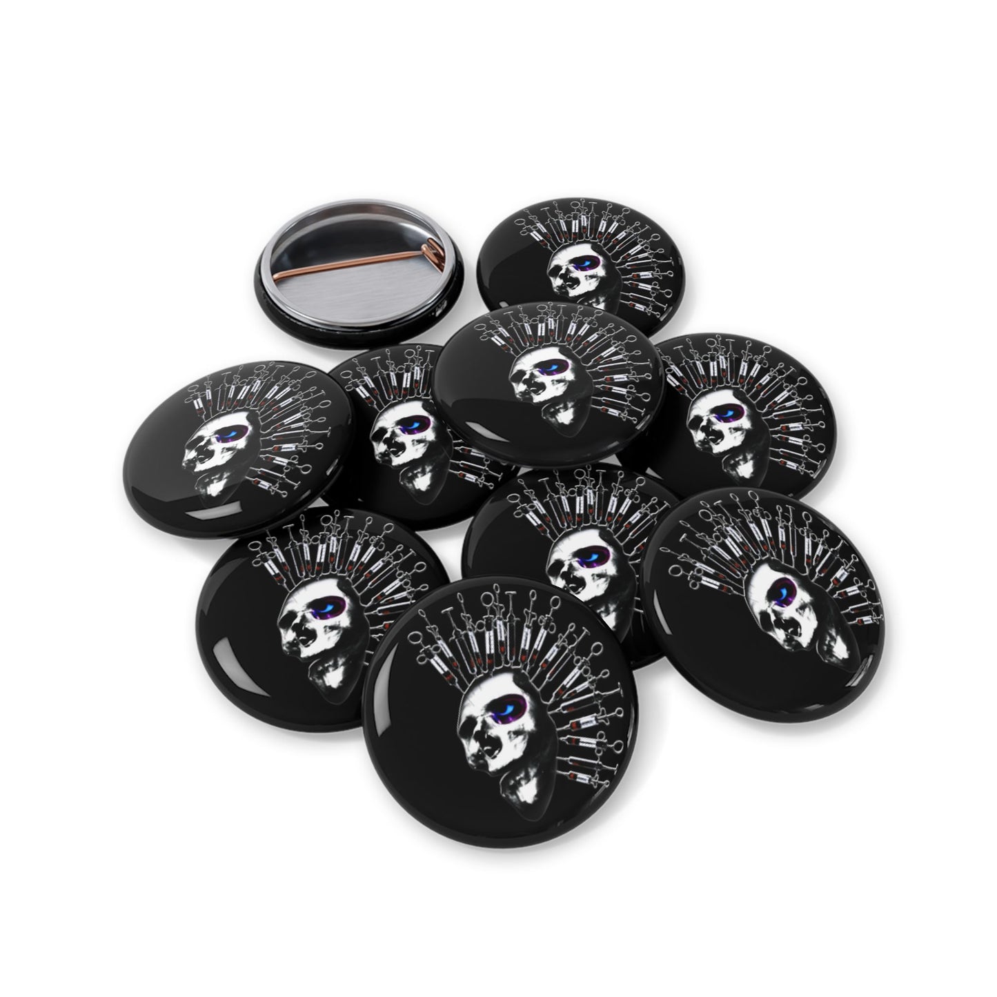Syringe Punk Pin