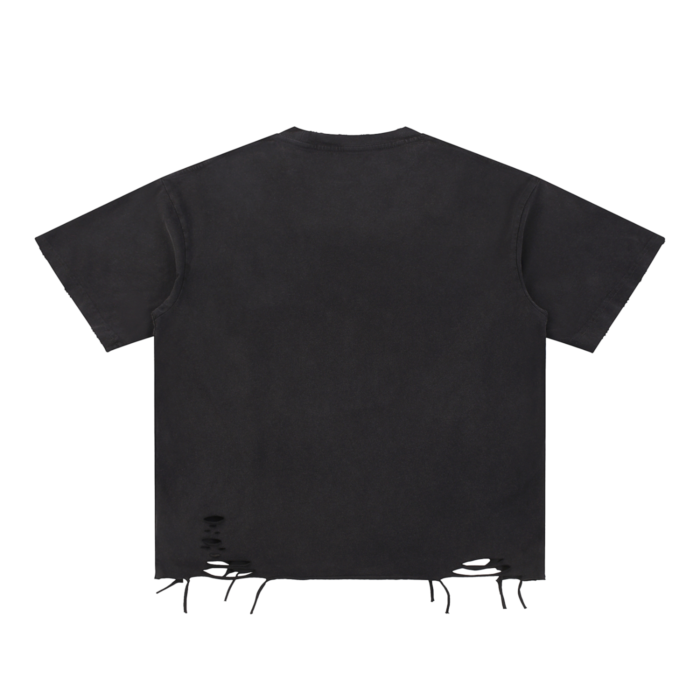 Distressed Metal Face Tee