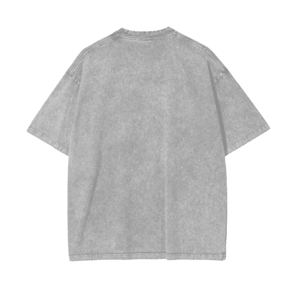 CLUSSY Acid Wash Oversize T-Shirt