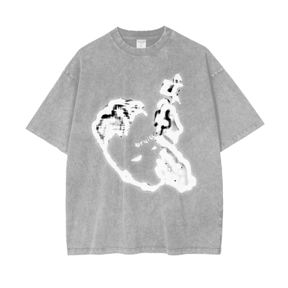Enchantment Acid Wash Oversize T-Shirt