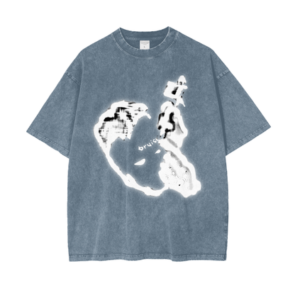 Enchantment Acid Wash Oversize T-Shirt