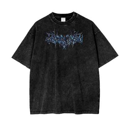 CLUSSY Acid Wash Oversize T-Shirt
